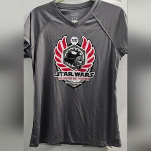 Star Wars 2017 Dark Side Half Marathon Performance Shirt By Champion